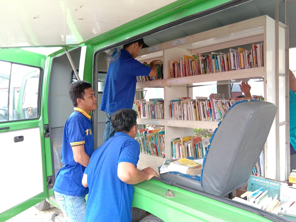 Kunjungan Perpustakaan Keliling Ke Lapas Muara Teweh Hialngkan Dahaga Baca Para WBP