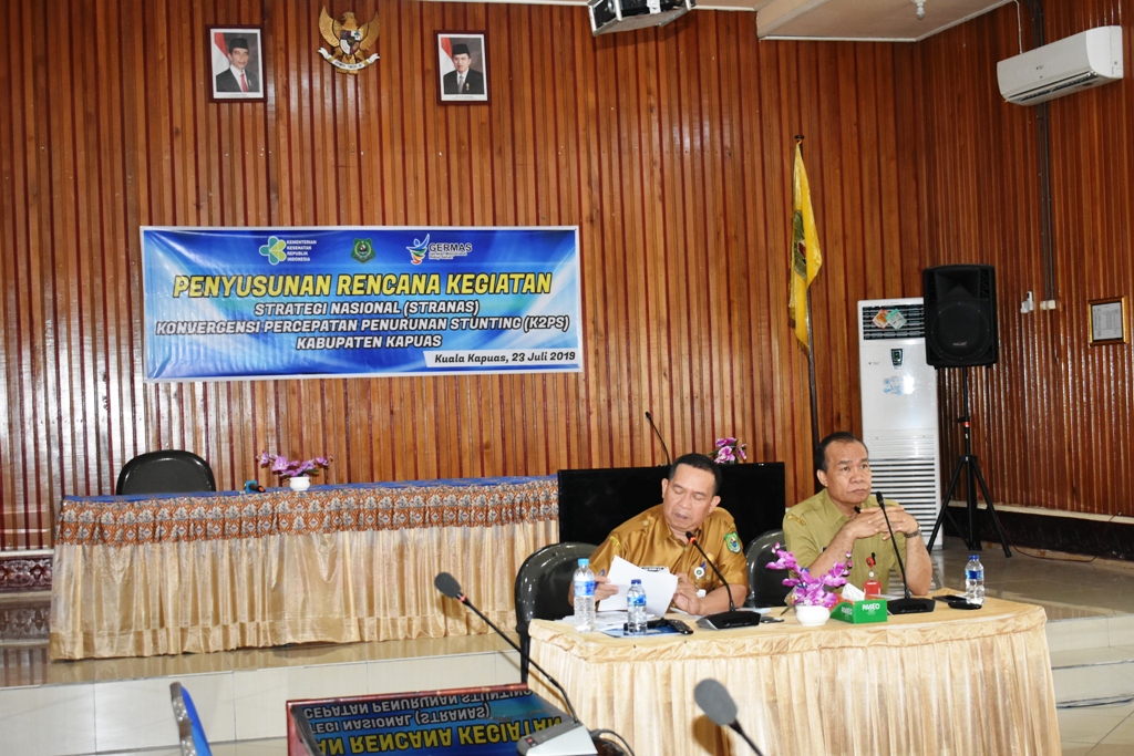 Rakor Penyusunan Aksi Dua Program Kegiatan Penurunan Stunting Kembali Digelar