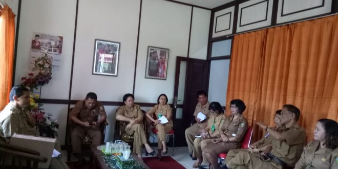 Dinas Perpustakaan dan Arsip Lakukan Visitasi Pengelolaan Arsip Ke Diskominfo Kota Palangka Raya