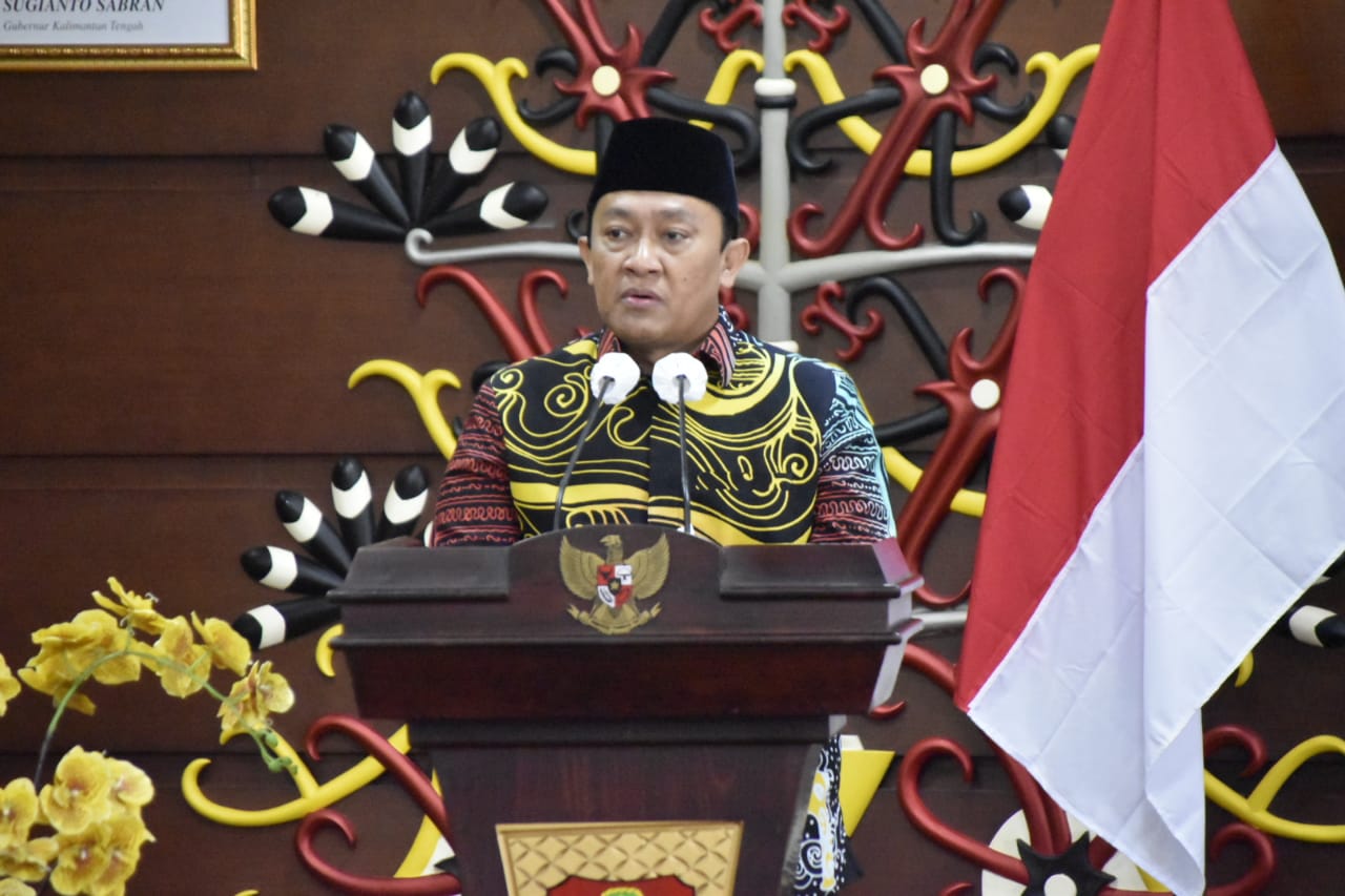 Wagub H. Edy Pratowo Lantik Dewan Pertimbangan, Dewan Pengawas, Dewan Hakim dan Panitera MTQH ke-30 Tingkat Provinsi Kalimantan Tengah