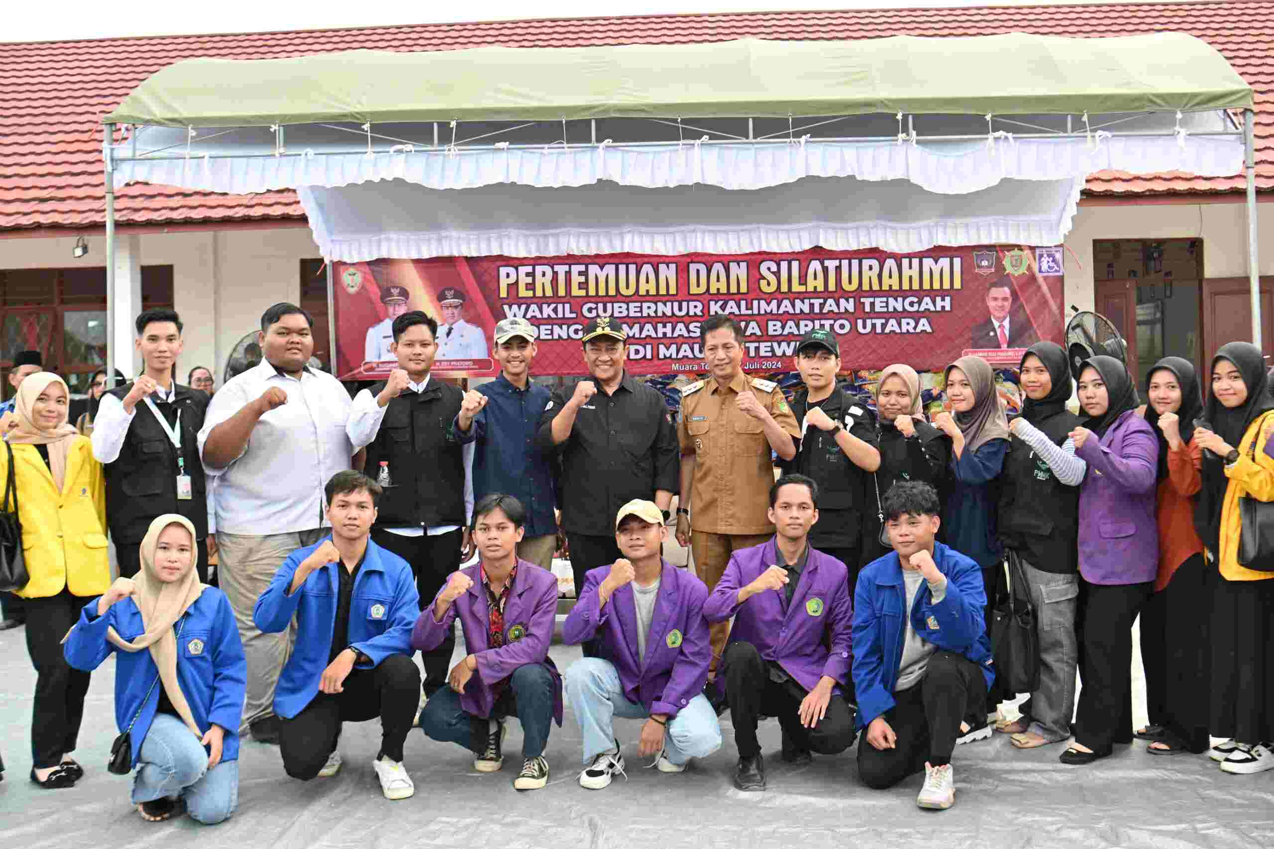 Pemprov Kalteng Gelar Pertemuan dan Silaturahmi Wakil Gubernur dengan Mahasiswa Barito Utara