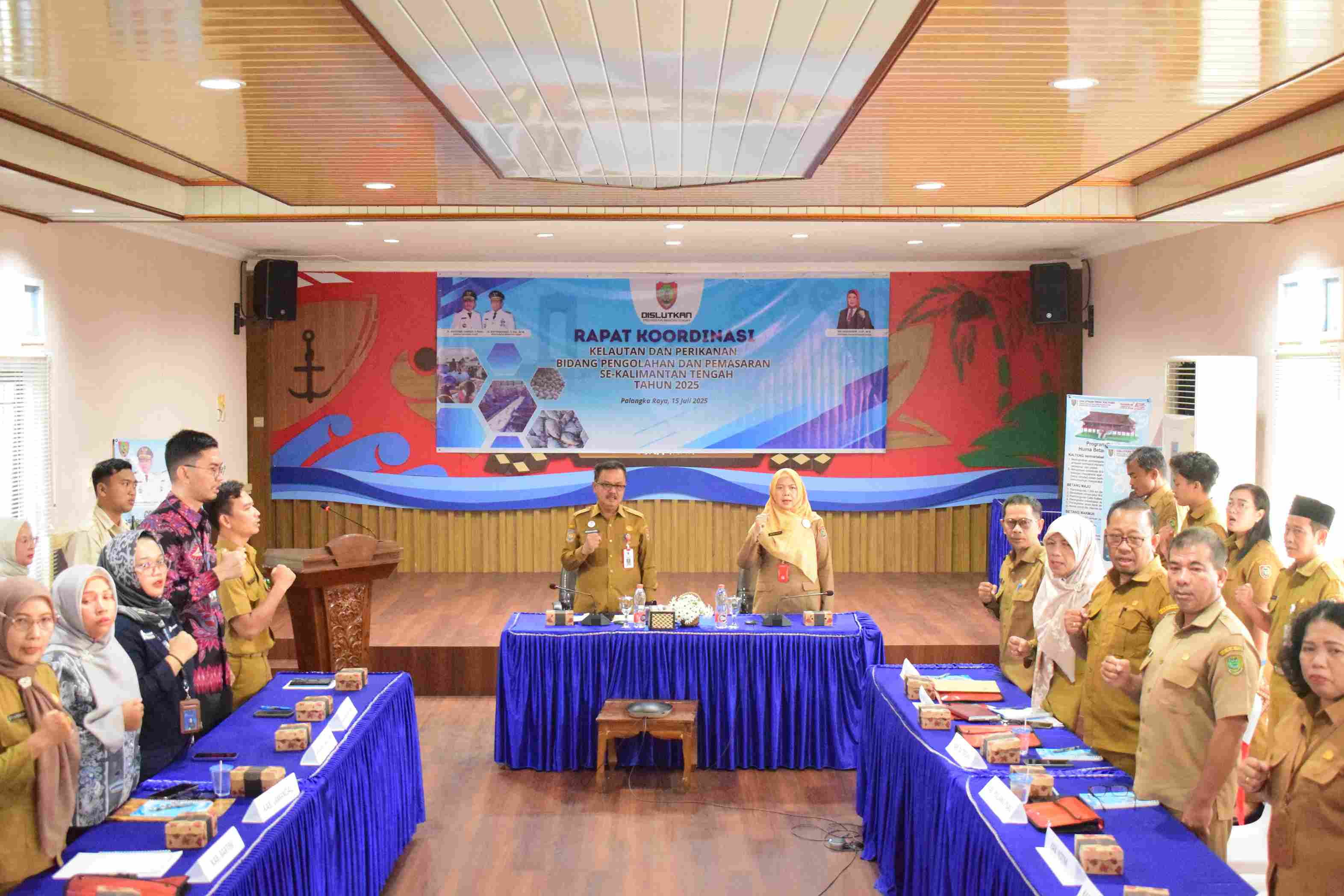 Dinas Kelautan dan Perikanan Kalteng Gelar Rakor Pengolahan dan Pemasaran, Dorong Sinergi dan Integrasi Strategi Perikanan