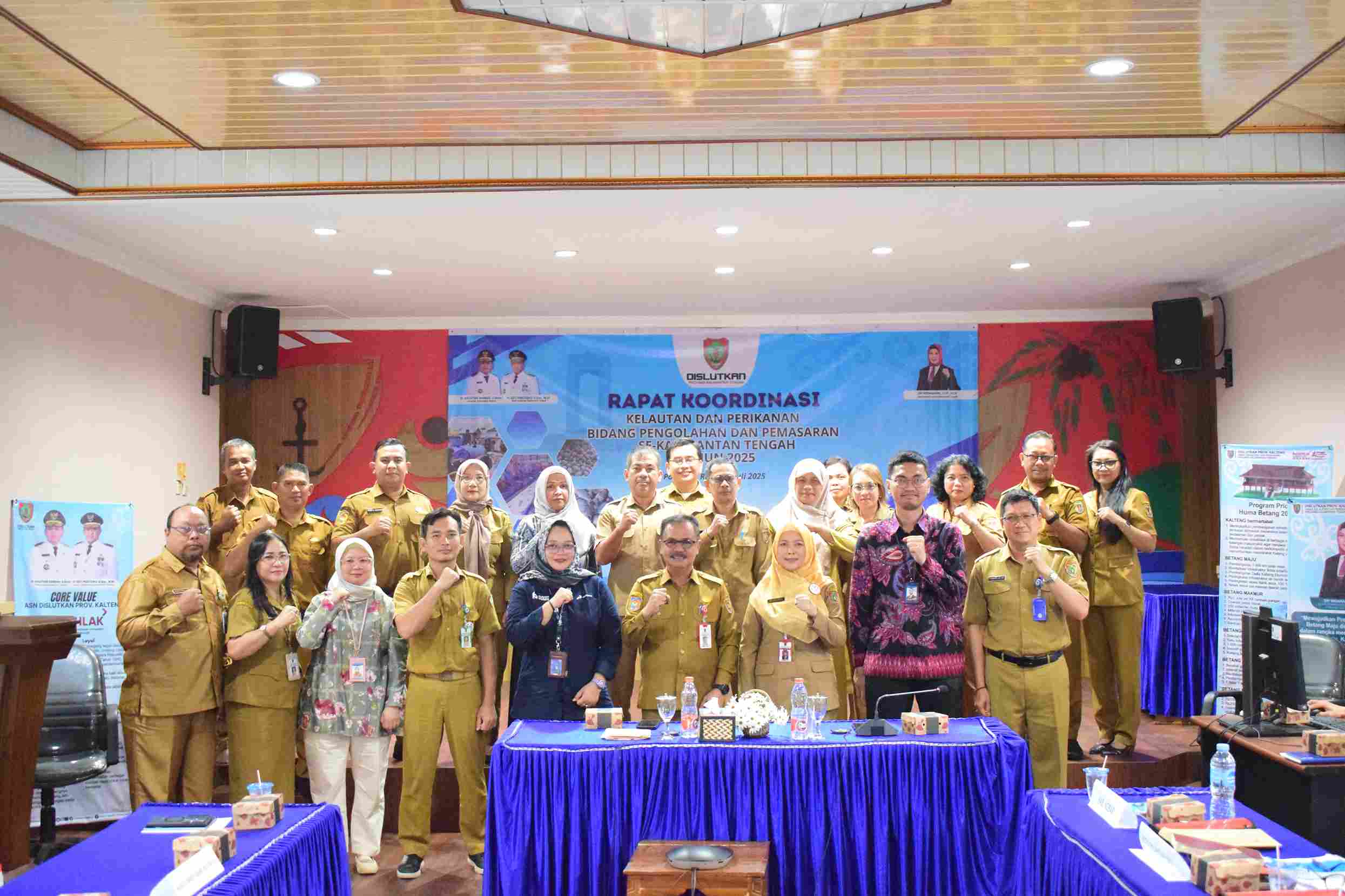 Dinas Kelautan dan Perikanan Kalteng Gelar Rakor Pengolahan dan Pemasaran, Dorong Sinergi dan Integrasi Strategi Perikanan