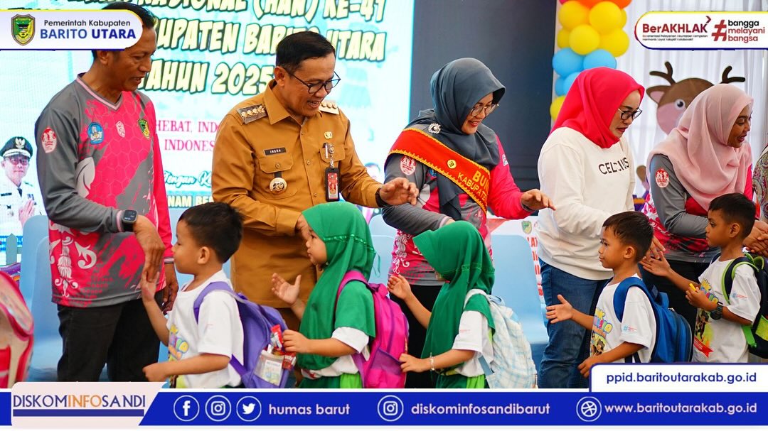 Pemkab Barito Utara Gelar Peringatan Ke-41 Hari Anak Nasional