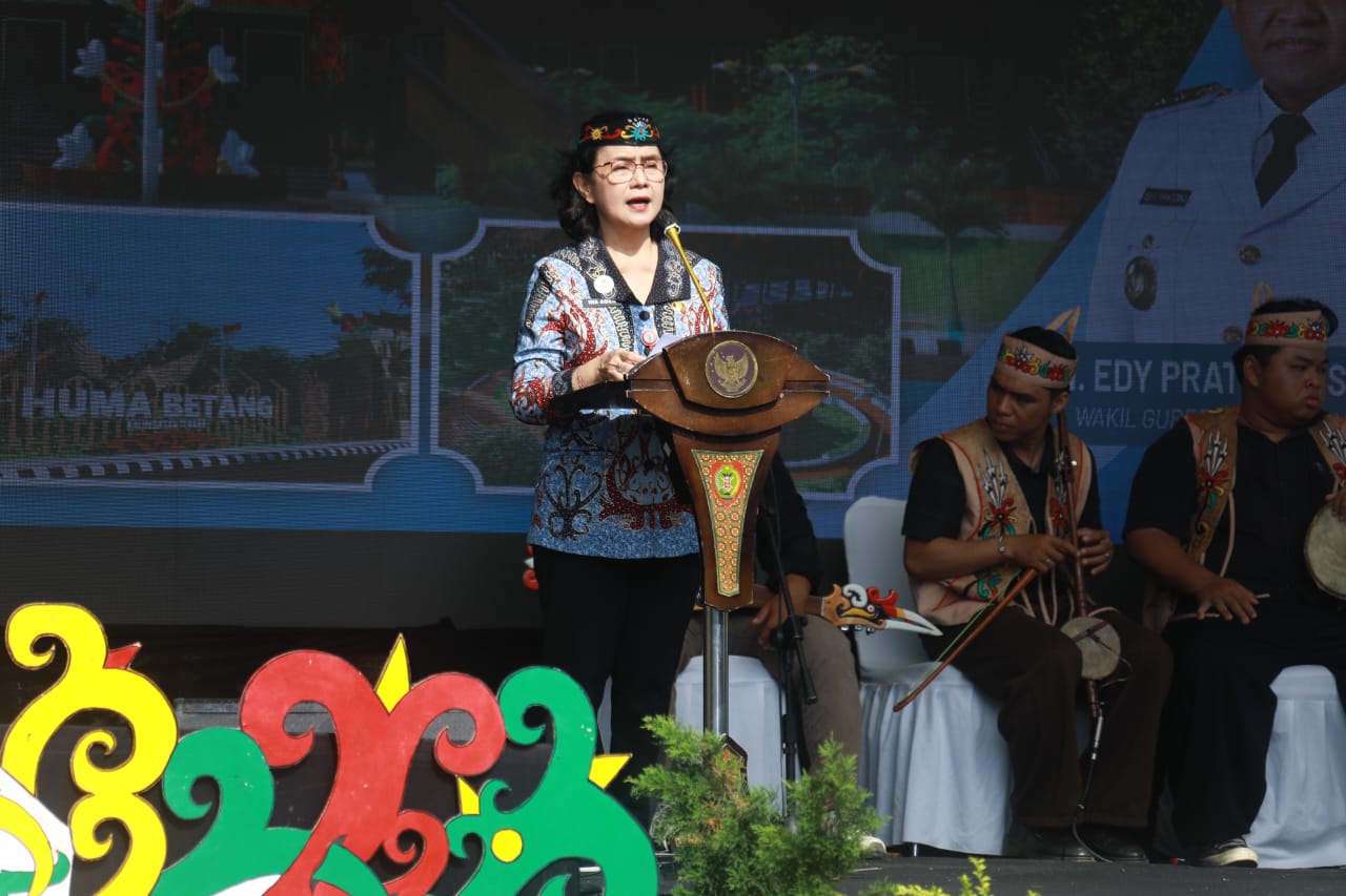 Gubernur Kalteng Resmikan Pembangunan Huma Betang sebagai Pusat Pelestarian Budaya Dayak