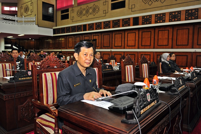DPRD Gelar Rapat Paripurna Masa Persidangan II Terkait Rancangan Perubahan APBD  2018