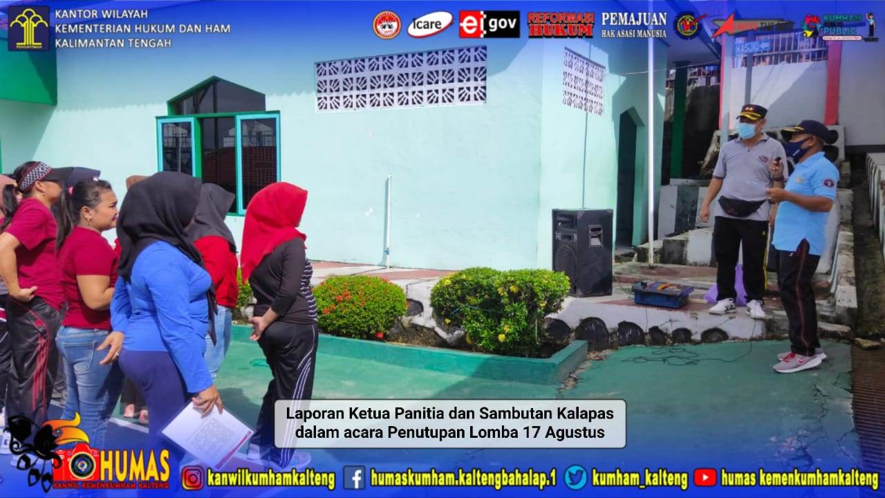 Kalapas Muara Teweh Tutup Porsenap dan Bagikan Hadiah Kepada Pemenang Lomba