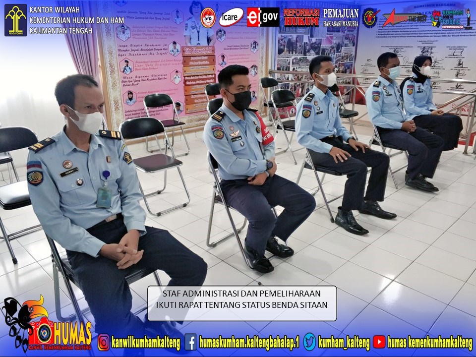 Kepala Rupbasan Berikan Arahan Terkait Benda Sitaan yang Berubah Status Menjadi Barang Rampasan 