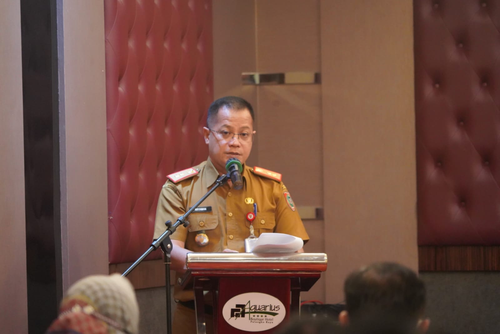 Sahli Gubernur Bidang KSDM Suhaemi Buka Pelatihan Pengembangan Potensi Desa Wisata Provinsi Kalimantan Tengah Tahun 2022