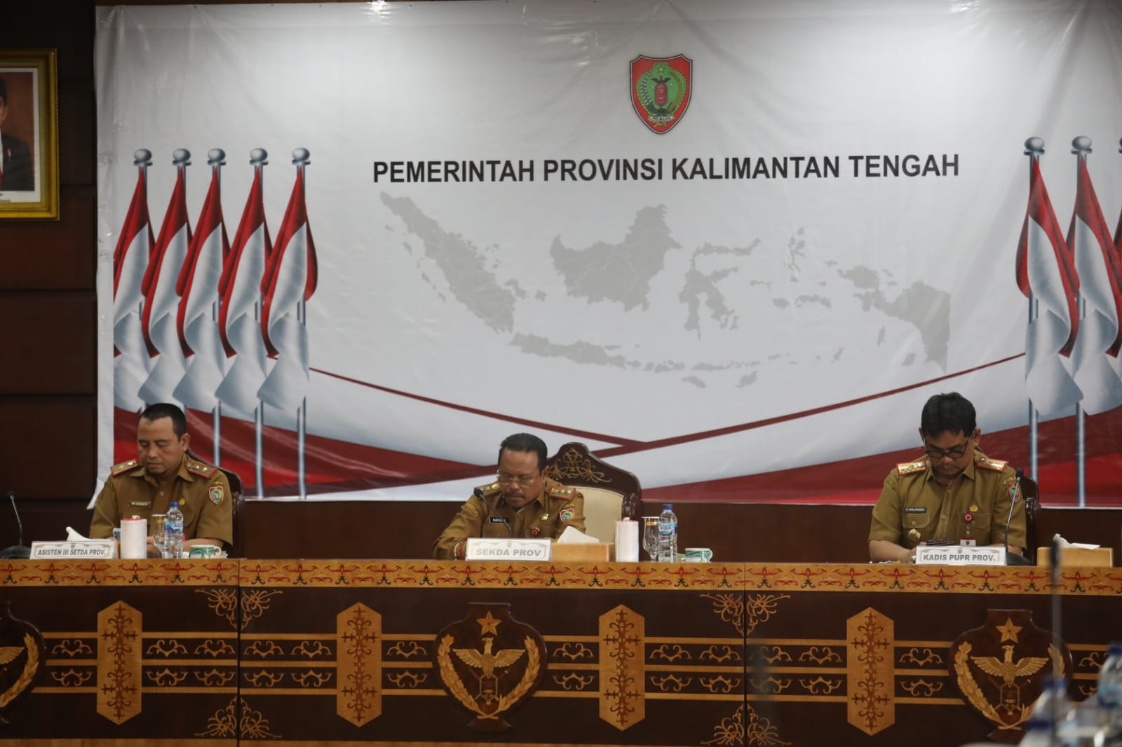 Sekretaris Daerah Prov. Kalteng Nuryakin Buka Rakor Penataan Ruang Prov. Kalteng