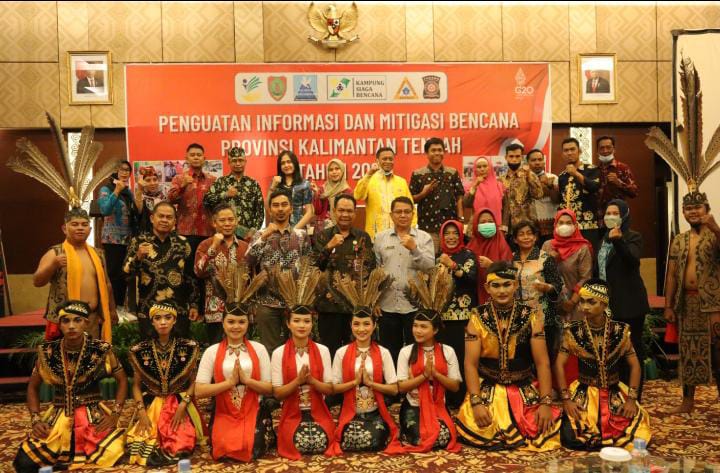 Dinas Sosial Prov. Kalteng Gelar Kegiatan Penguatan Informasi dan Mitigasi Bencana Tahun 2022