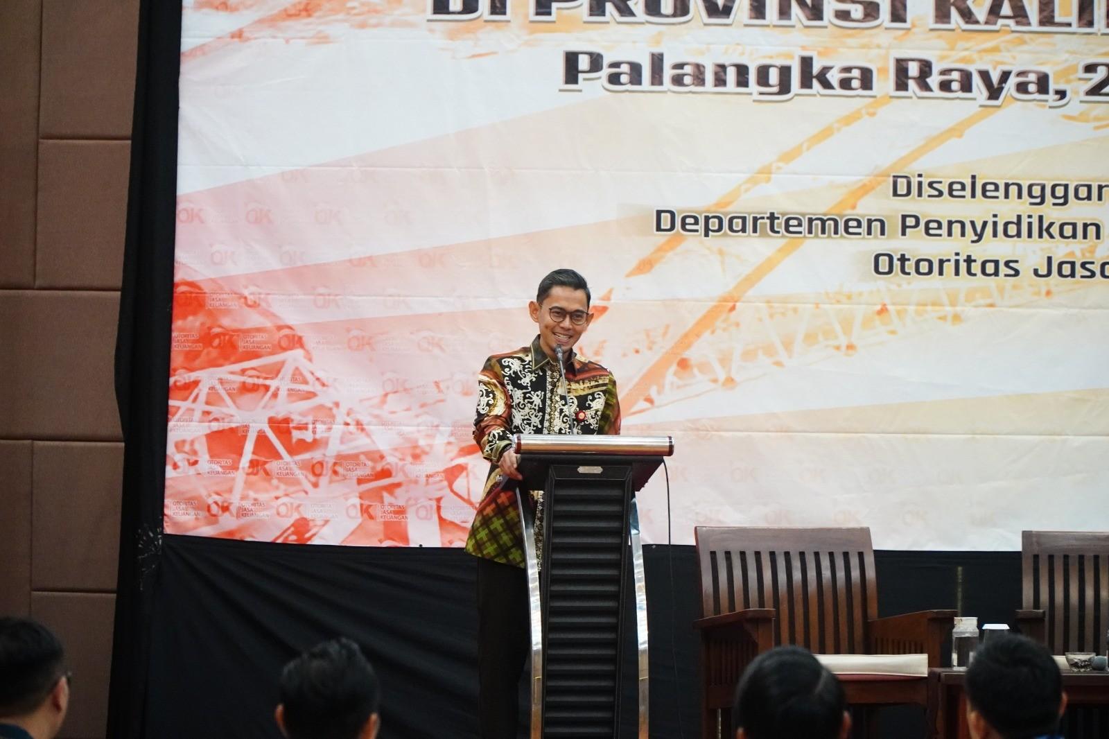 OJK Tingkatkan Literasi Hukum dan Sinergi Penegakan Tindak Pidana Sektor Jasa Keuangan di Kalimantan Tengah
