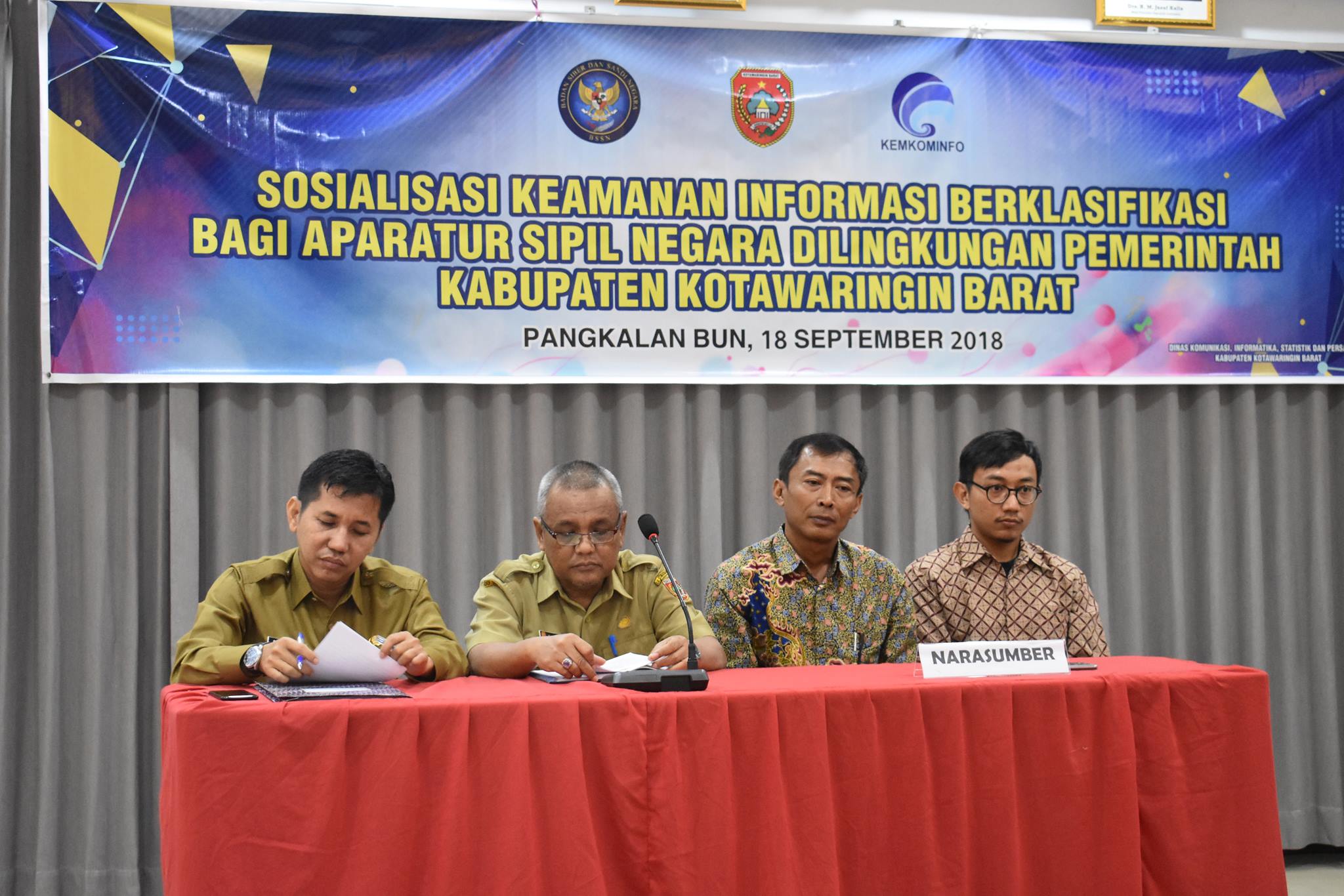 Diskominfo Gelar Sosialisasi Keamanan Informasi Berklasifikasi