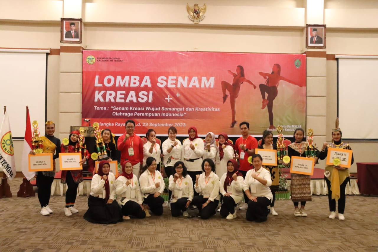 PERWOSI Barsel Akan Wakili Kalteng Ikuti Lomba Senam Kreasi Piala Ibu Negara RI Tahun 2023 