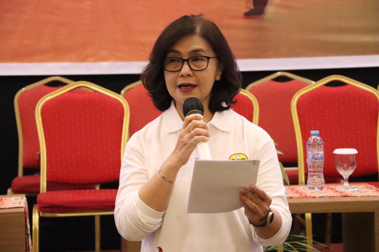 PERWOSI Prov. Kalteng Selenggarakan Seleksi Lomba Senam Kreasi Piala Ibu Negara RI Tahun 2023