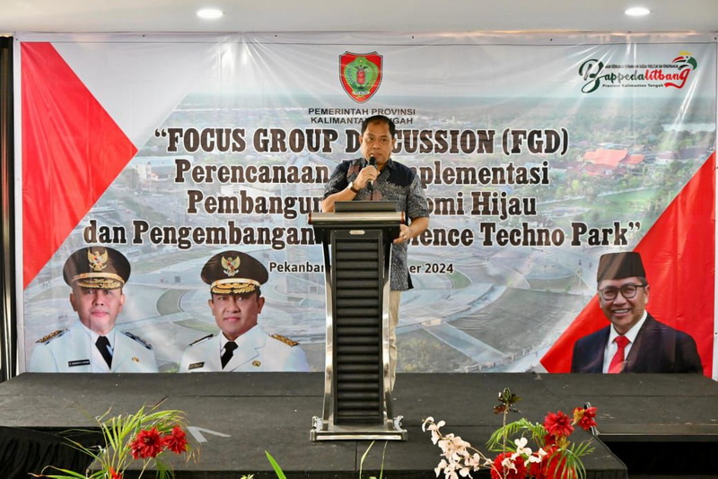 Bappedalitbang Gelar FGD Perencanaan dan Implementasi Pembangunan Ekonomi Hijau dan Pengembangan Riau Science Technopark