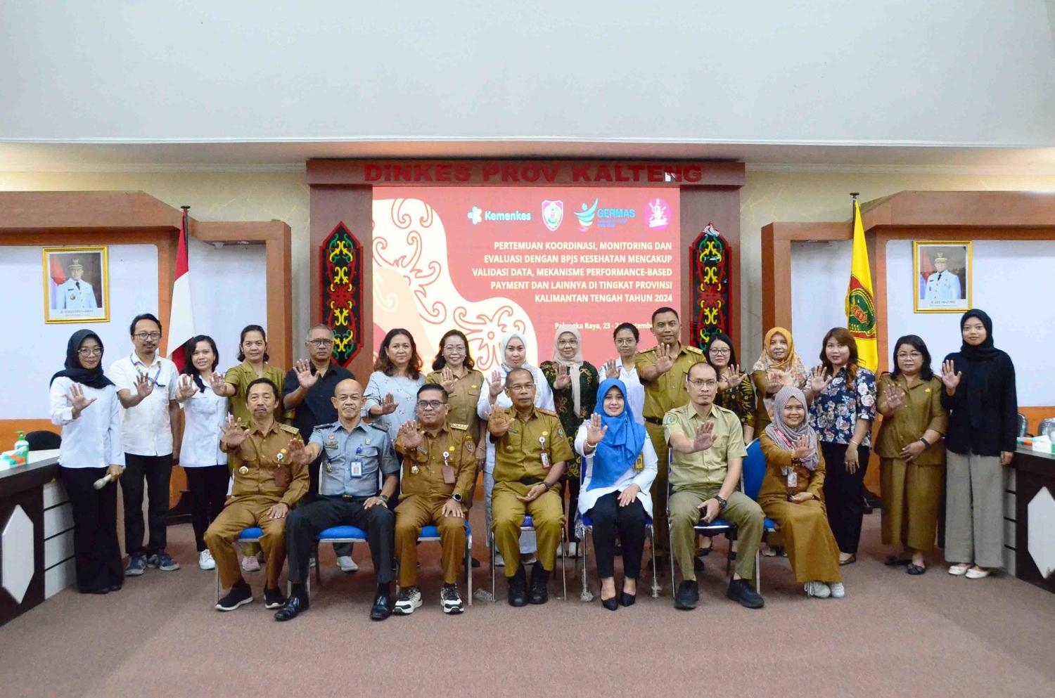 Dinkes Kalteng Gelar Pertemuan Monev dengan BPJS Kesehatan Cakup Isu Validasi Data Serta Mekanisme Pembayaran