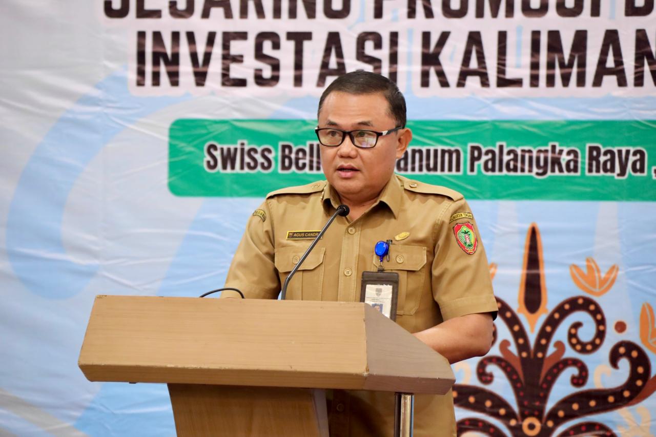 Asisten Ekbang Sri Widanarni Buka Rapat Konsolidasi Realisasi Investasi Kabupaten/Kota se-Kalteng dan Pengisian Capaian Serta Target Investasi Tahun 2024