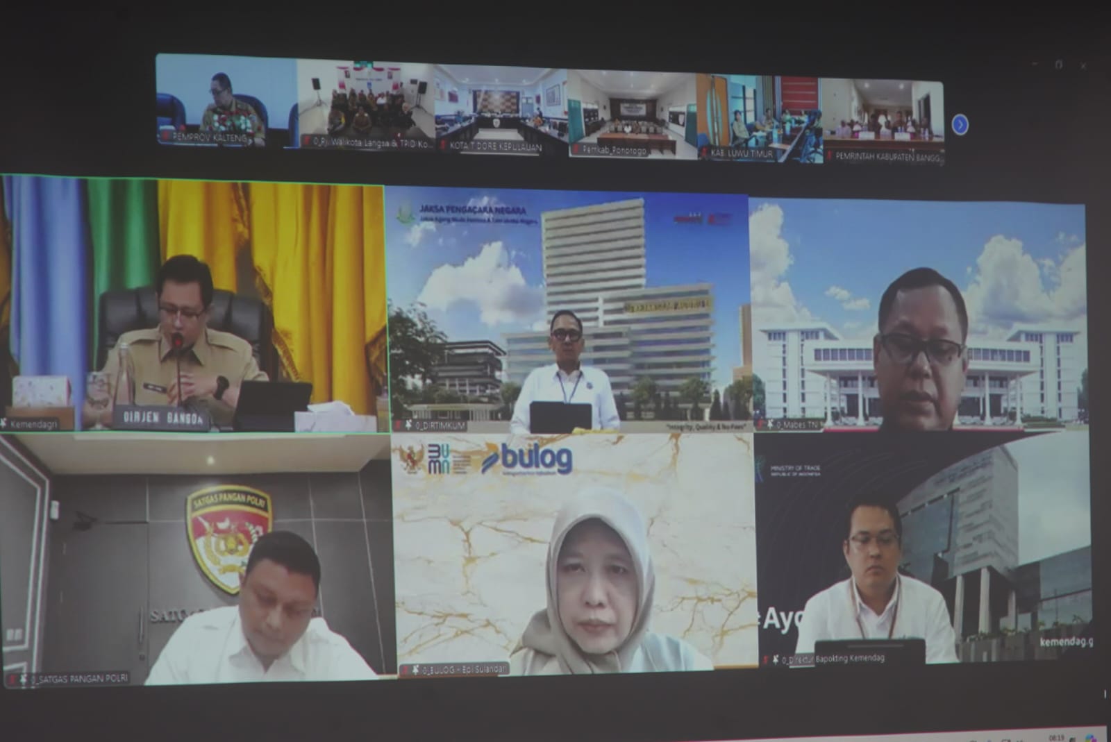 Sahli Gubernur Yuas Elko Hadiri Rakor Pengendalian Inflasi Minggu ke-3 September 2024