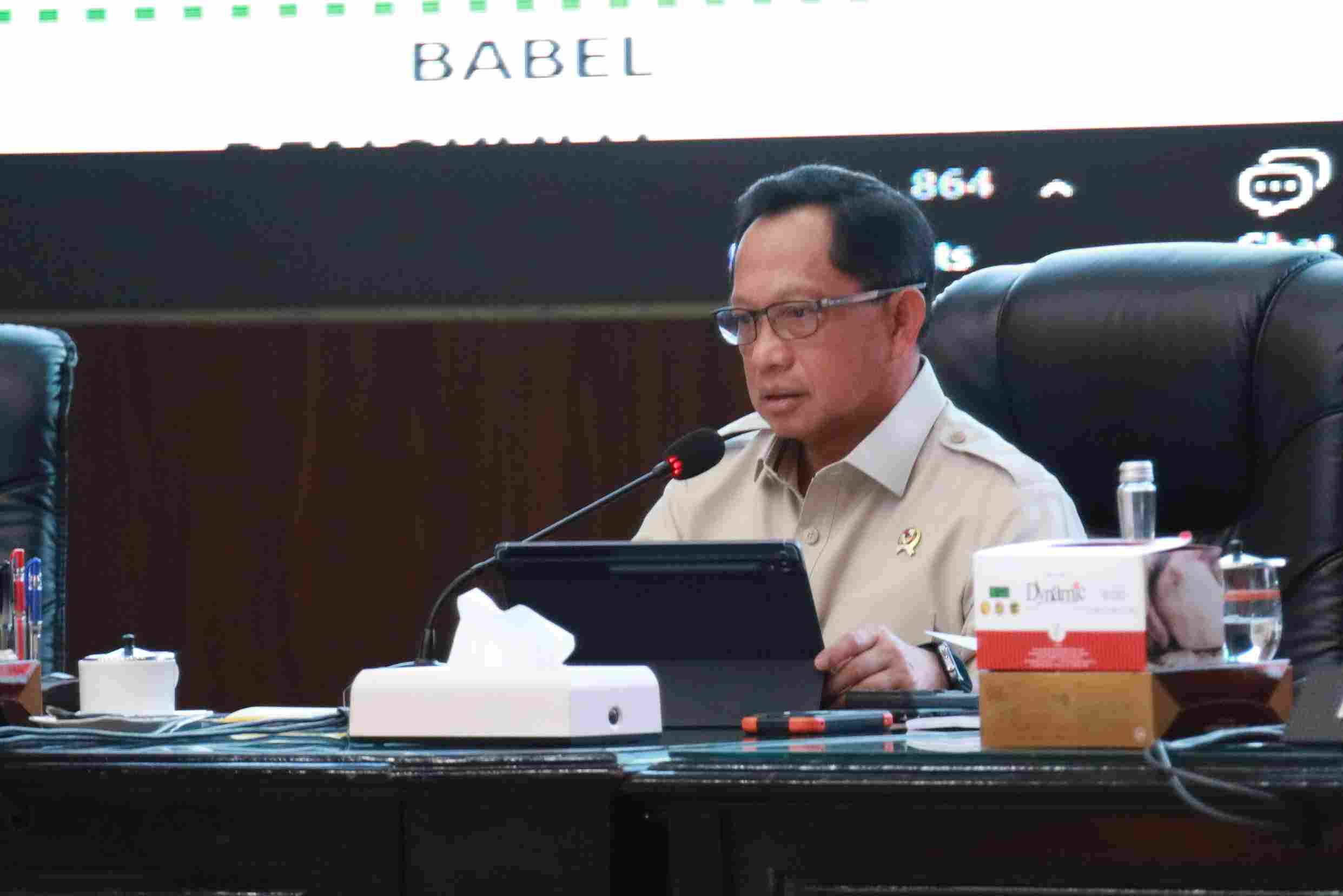 Mendagri Imbau Daerah yang Inflasinya Tinggi Perkuat Koordinasi Pengendalian dengan BPS hingga Bulog