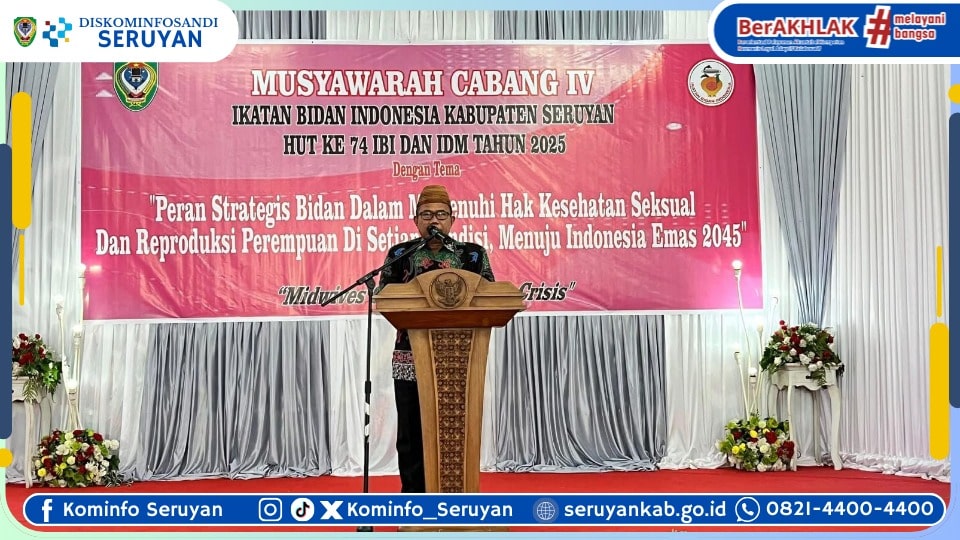 Perkuat Layanan Ibu dan Anak, Pemkab Seruyan Dorong Optimalisasi Peran Bidan Lewat Muscab IV IBI