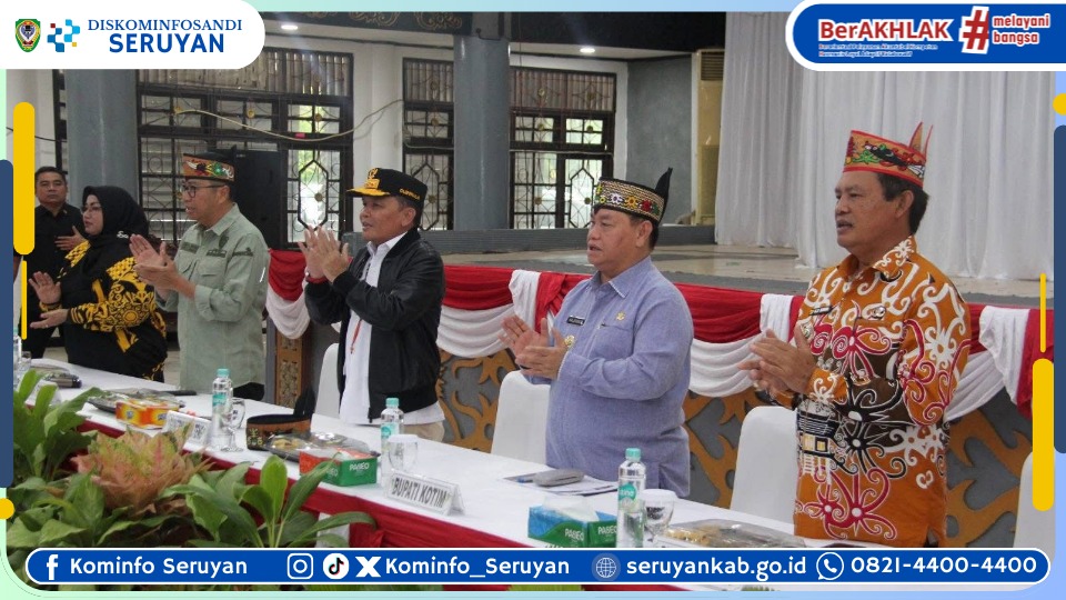 Bupati Seruyan Dorong Percepatan Operasional Koperasi Merah Putih dan Kartu Huma Betang 2025
