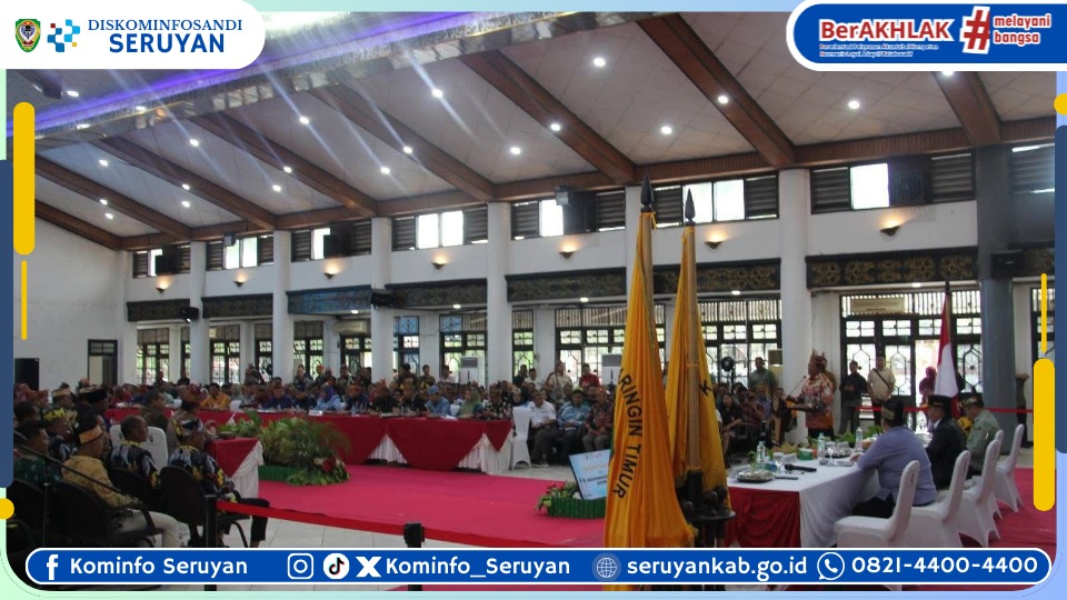 Bupati Seruyan Dorong Percepatan Operasional Koperasi Merah Putih dan Kartu Huma Betang 2025