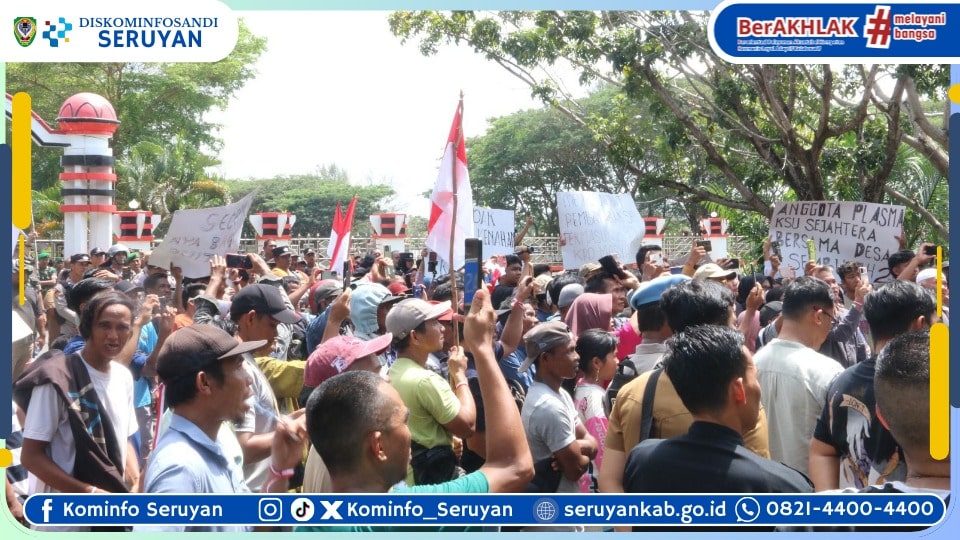 Warga Sembuluh II Gelar Aksi, Bupati–Wabup Seruyan Lakukan Musyawarah Bersama 