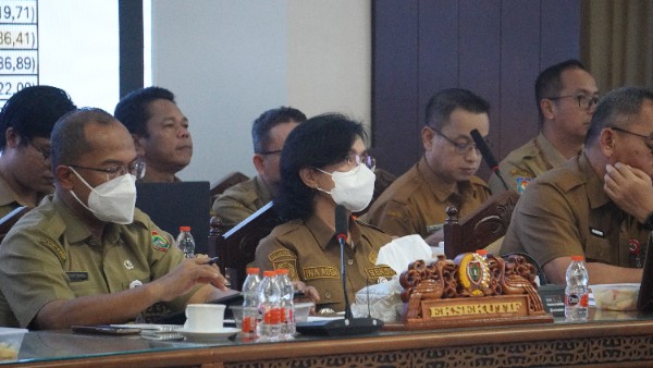 Kadis TPHP Prov.  Kalteng Menghadiri Rapat Badan Anggaran DPRD Provinsi Kalimantan Tengah Tahun 2026