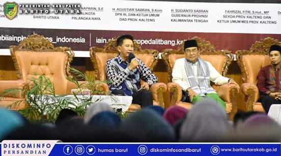H. Nadalsyah Berikan Paparan Motivasi Dihadapan Ratusan Mahasiswa IAIN Palangka Raya