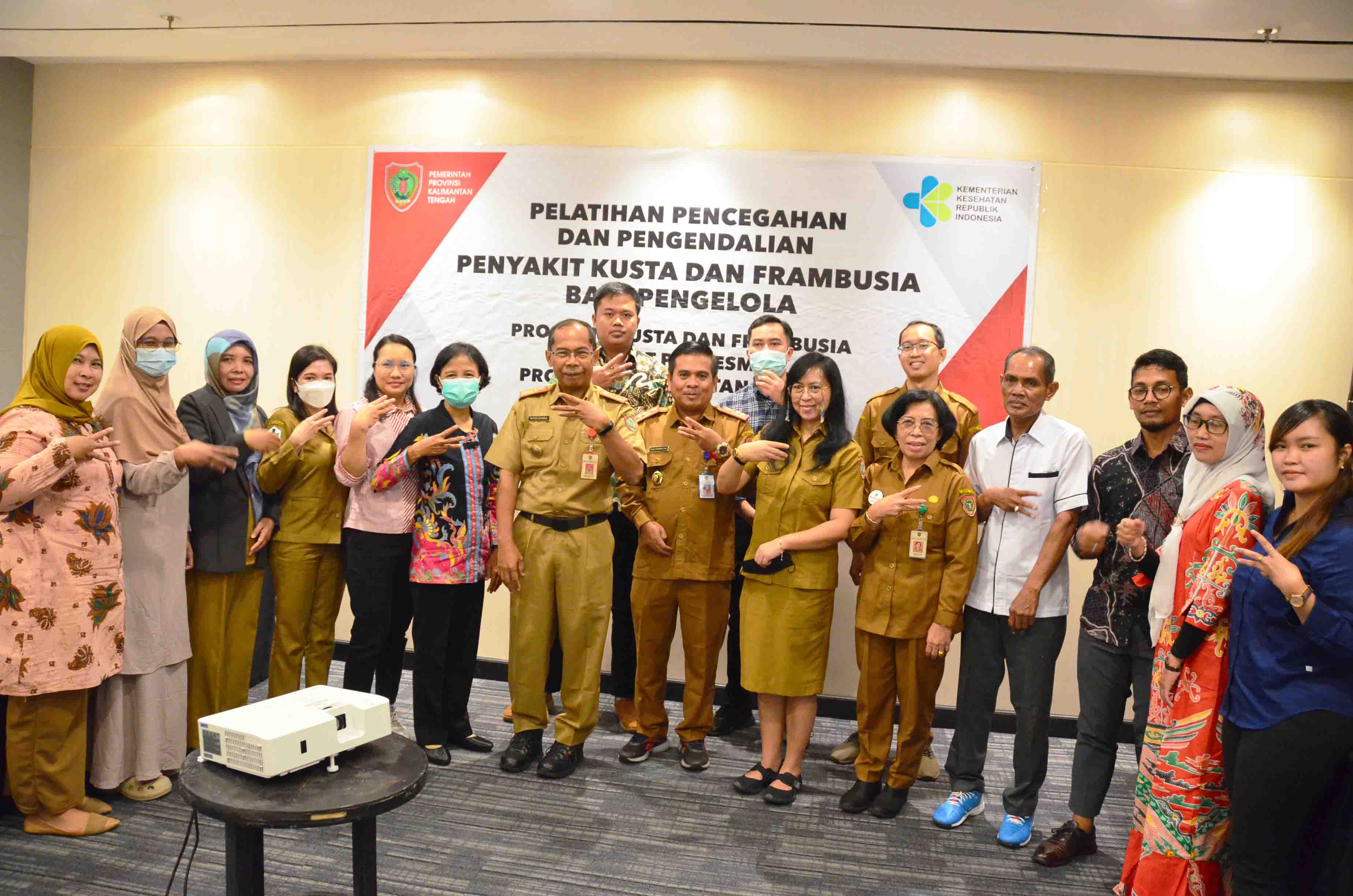 Dinkes Kalteng Gelar Pelatihan Pencegahan dan Pengendalian Penyakit Kusta dan Frambusia Bagi Pengelola Puskesmas