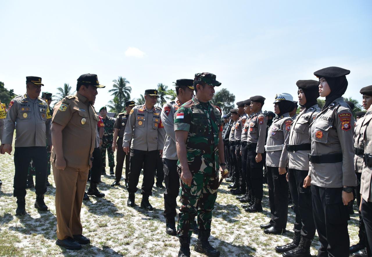 Hadiri Apel Gelar Kesiapan Personel dan Materiil, Wagub Edy Pratowo Harapkan Kedatangan Wapres Berikan Nilai Kontribusi Positif 