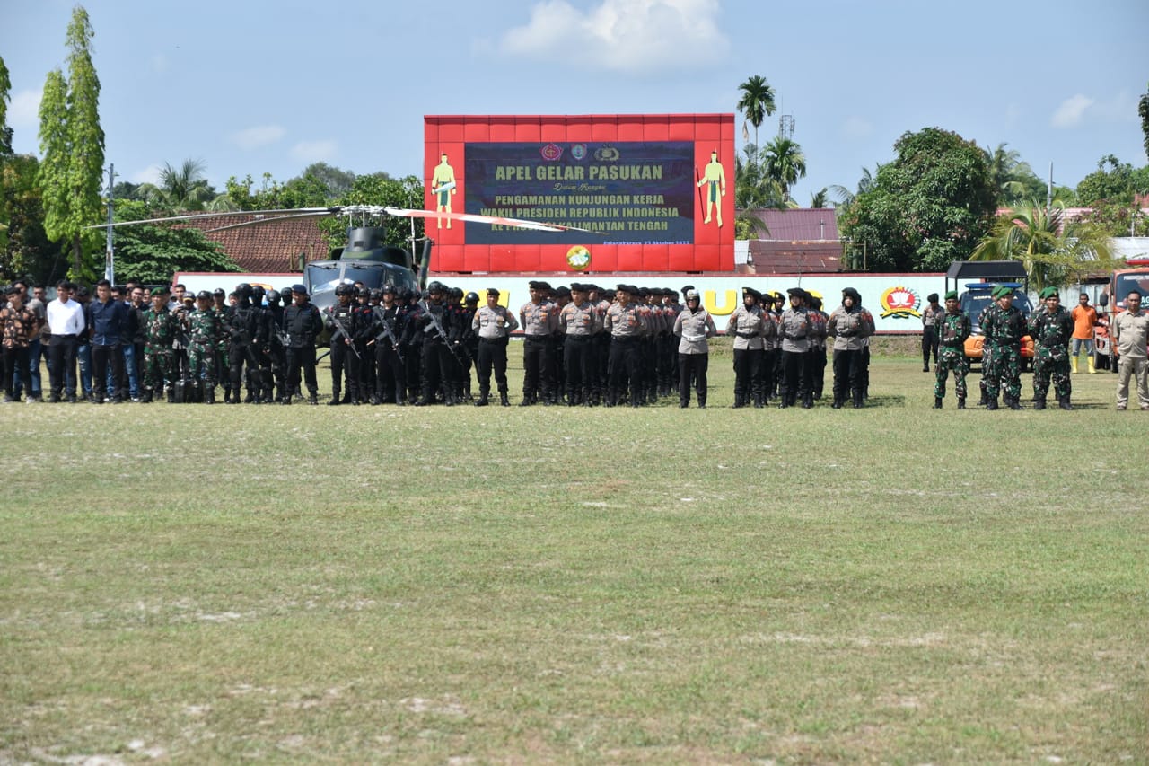 Hadiri Apel Gelar Kesiapan Personel dan Materiil, Wagub Edy Pratowo Harapkan Kedatangan Wapres Berikan Nilai Kontribusi Positif 
