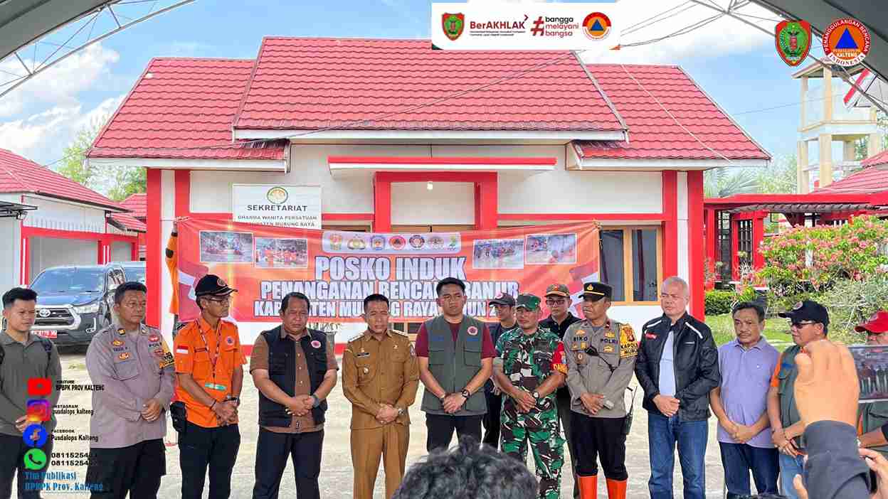 Pemprov Kalteng Serahkan Bantuan Logistik kepada Pemkab Murung Raya
