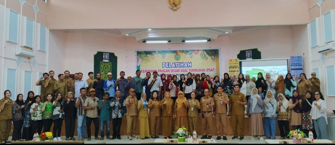 Dukung Program MBG, Pelaku Usaha Tanaman Pangan Hortikultura kabupaten Pulang Pisau, ikuti pelatihan keamanan pangan segar 