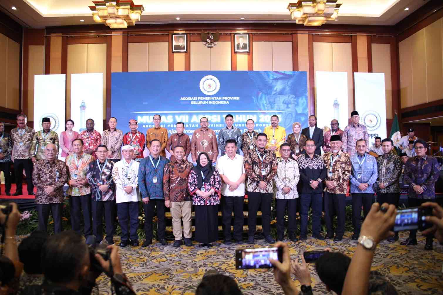 Buka Munas VII APPSI Tahun 2025, Wamendagri Wiyagus: Jaga Integritas Pemerintahan Daerah