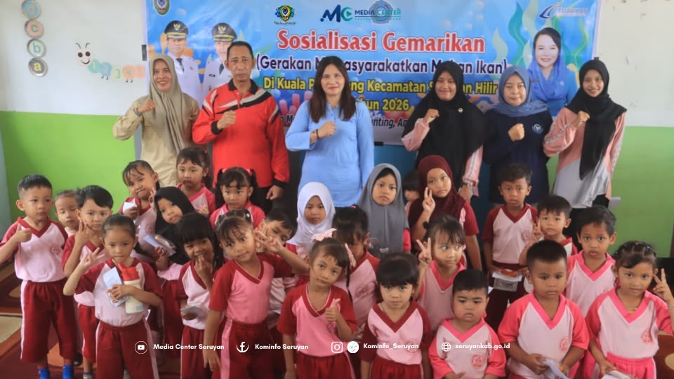 Sosialisasi GEMARIKAN di TK Pertiwi, Dinas Perikanan Seruyan Dorong Konsumsi Ikan Sejak Dini Dukung Pencegahan Stunting