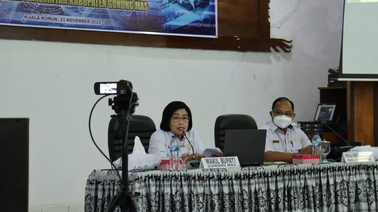 Pemkab Gunung Mas Gelar Sosialisasi Pemanfaatan Sertifikat Elektronik