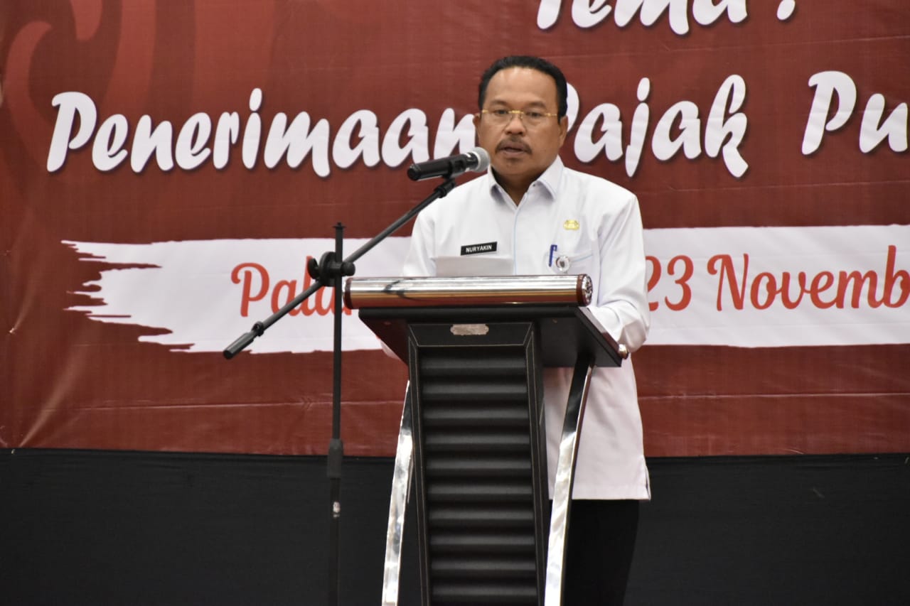 Sekda Nuryakin Buka Rakor Regional Intensifikasi dan Ekstensifikasi PBB dan PPh se-Kalteng