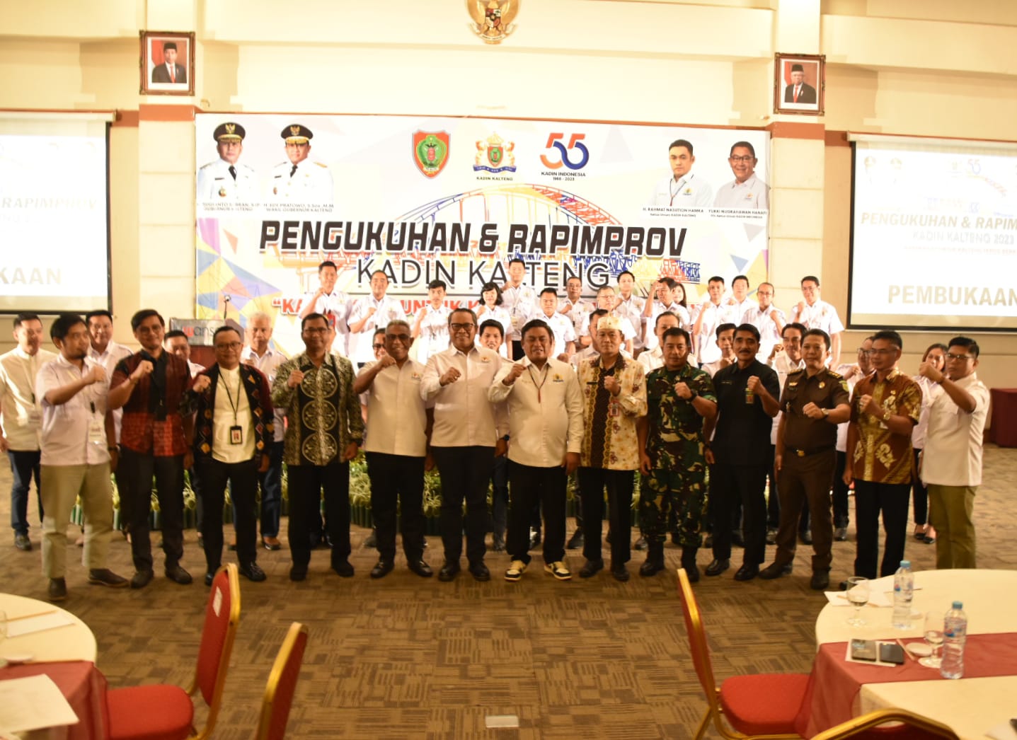 Sahli Yuas Elko Hadiri Rapat Pimpinan Provinsi Tahun 2023 Kepengurusan 2021-2026 Kadin Kalteng
