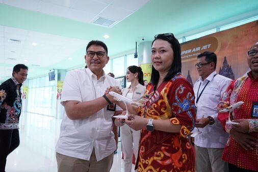 Disbudpar Kalteng Sambut Penerbangan Langsung Palangka Raya-Yogyakarta