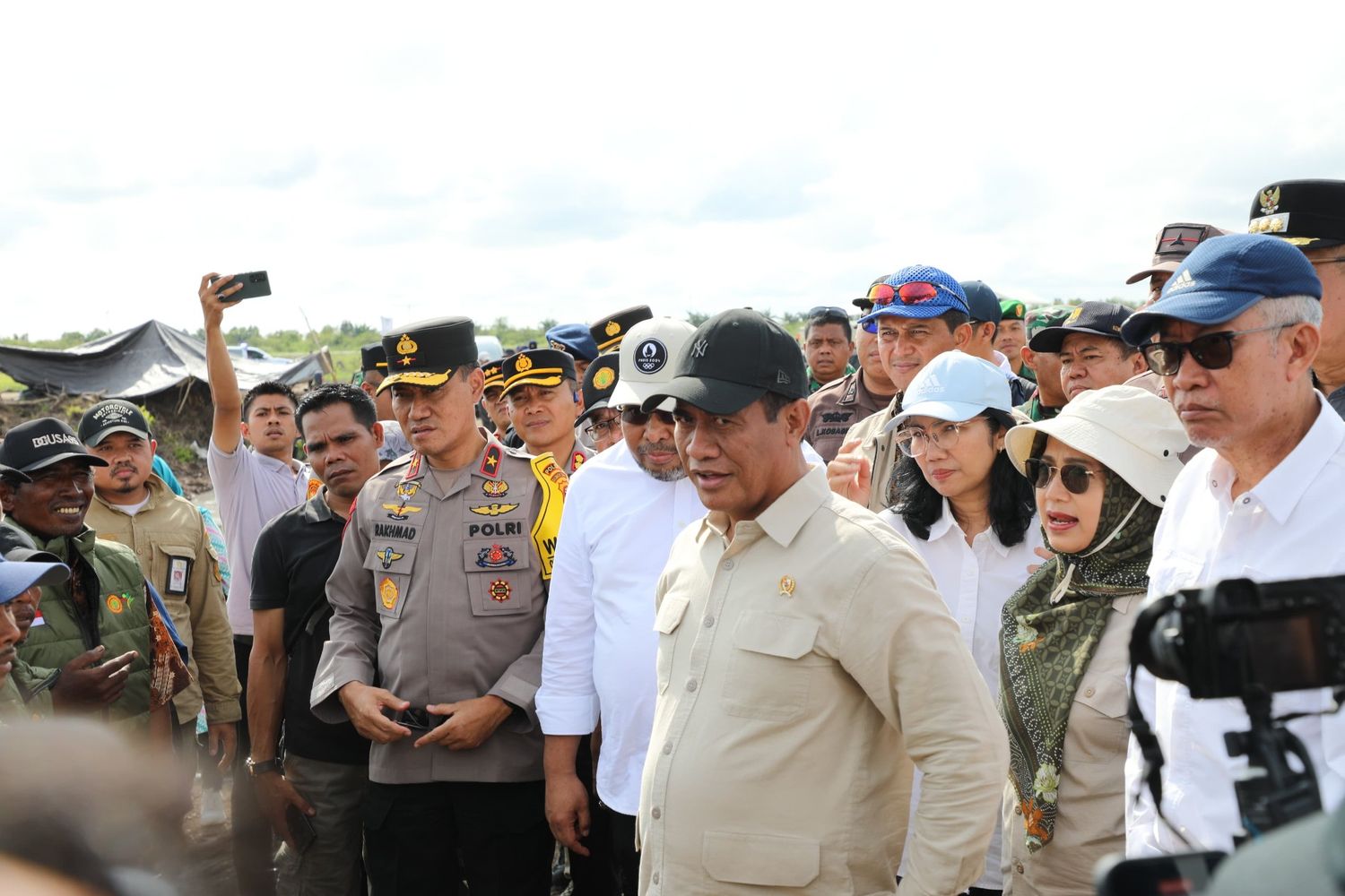 Kunjungan Menteri Pertanian ke Kecamatan Dadahup Dorong Swasembada Pangan