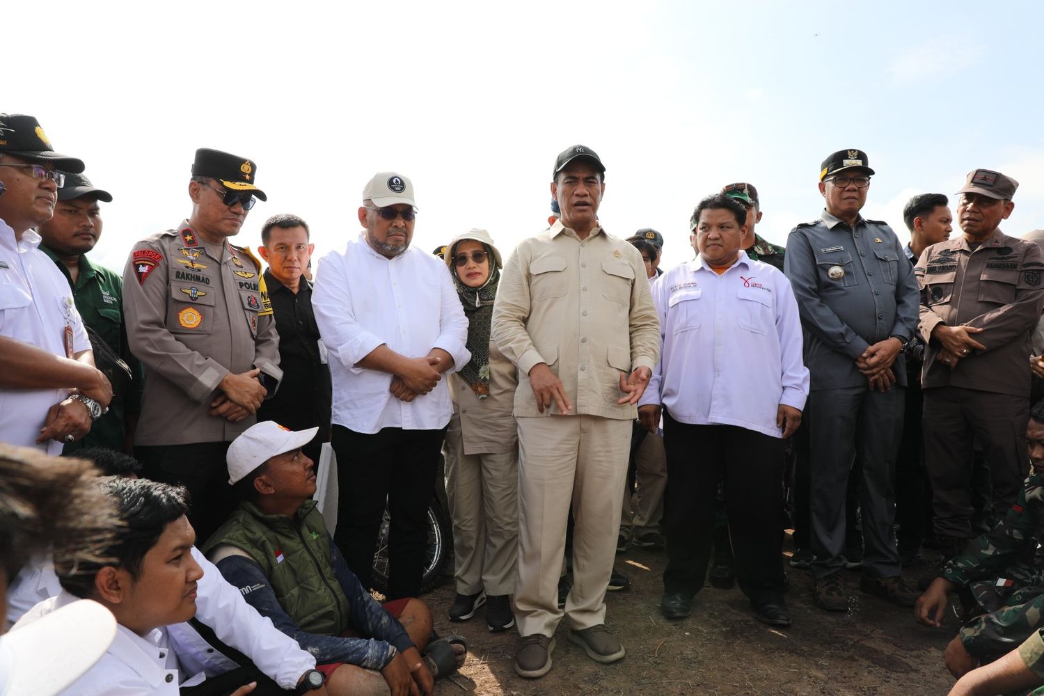 Kunjungan Menteri Pertanian ke Kecamatan Dadahup Dorong Swasembada Pangan