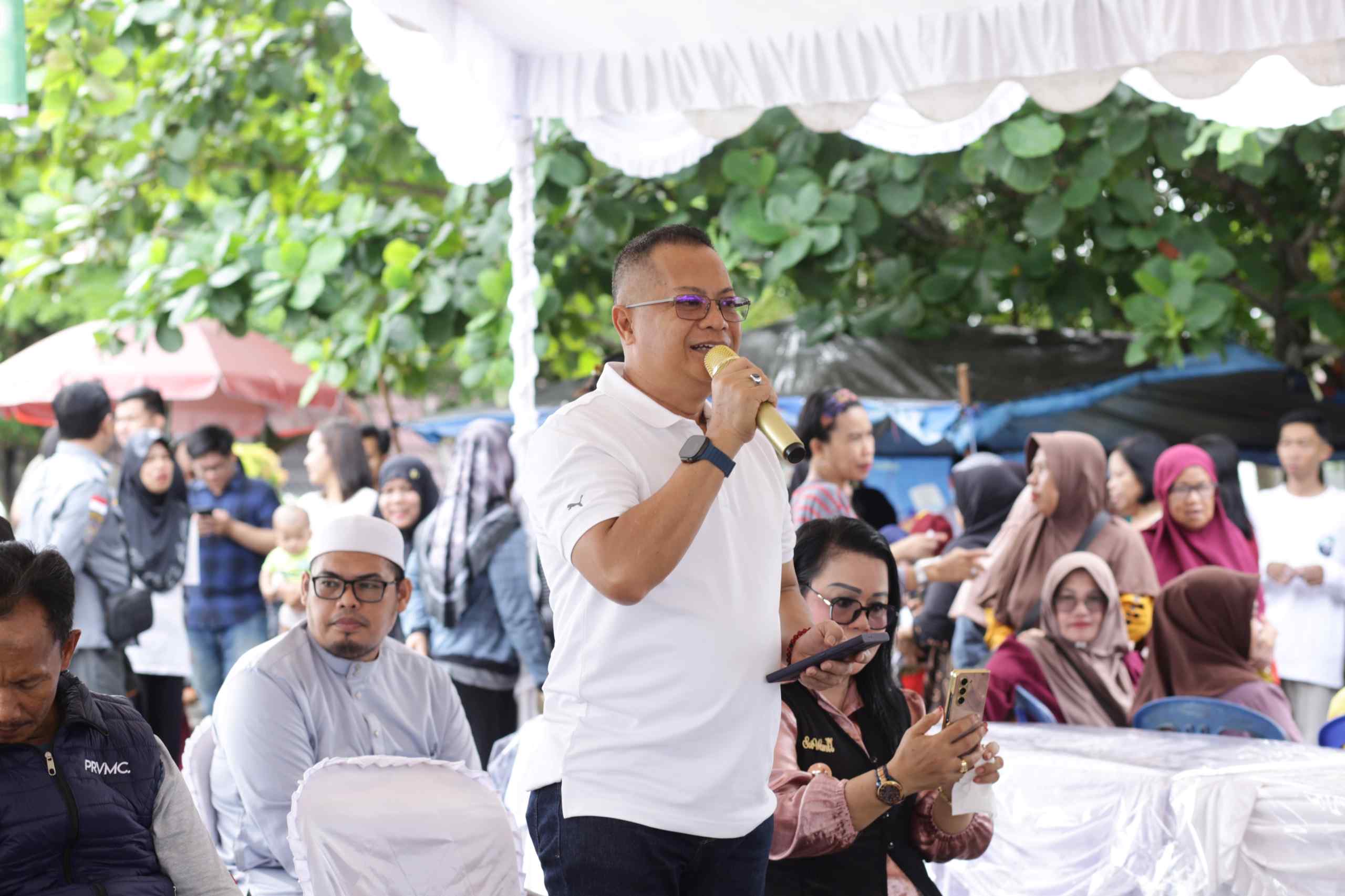 Berbagi Berkah, Dinas PMD Laksanakan Kegiatan Pasar Murah di Kelurahan Langkai
