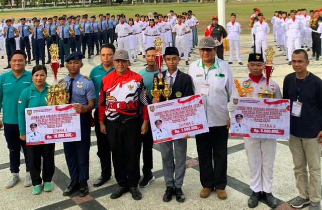Plh. Sahli Gubernur Akhmad Husain Buka LTUB sekaligus Regu Pengibar Bendera Tahun 2024