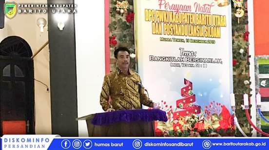 Perayaan Natal bersama DPC PWKI dan Posyandu Lansia Siloam Kabupaten Barito Utara