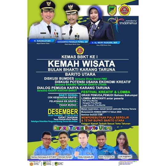 Bupati Apresiasi Kemah Wisata Karang Taruna Barito Utara