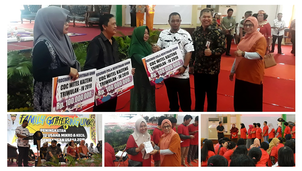 Dinas Koperasi dan UKM Kalteng menggelar Family Gathering 1000 UMKM 2019