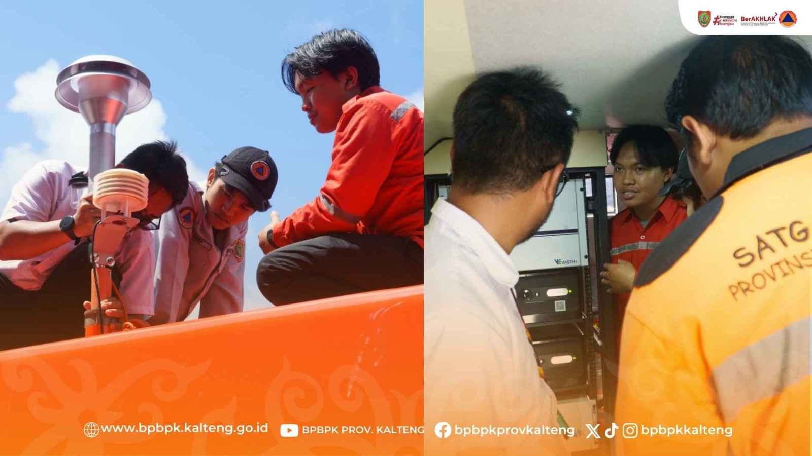 BPBPK Prov. Kalteng Menggelar Training Mobil ISPU 