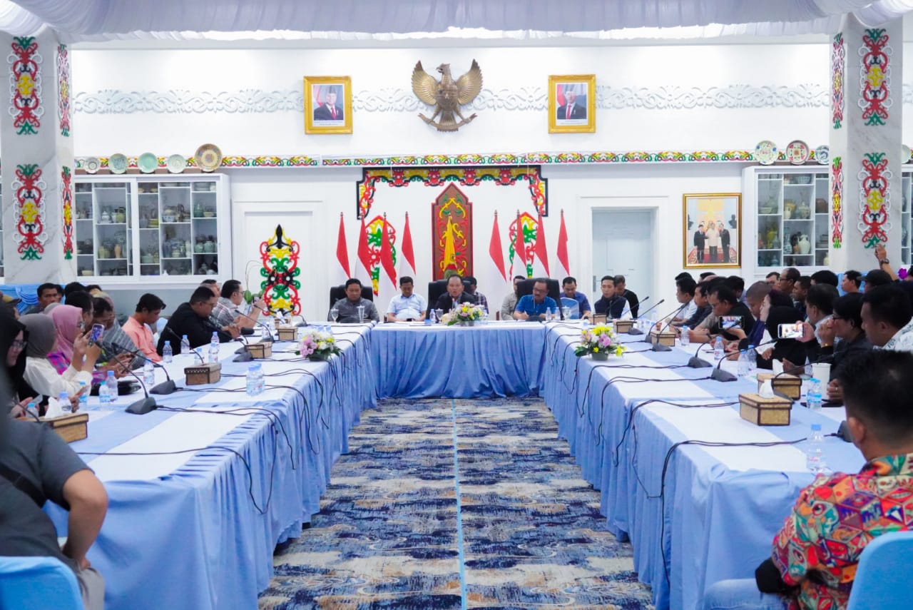 Gubernur Agustiar Sabran Ajak Insan Pers Perkuat Komunikasi dan Kebersamaan